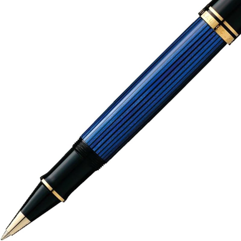 Pelikan بليكان R-600 سوفران رولربول قلم حبر, أسود/أزرق - Image 3